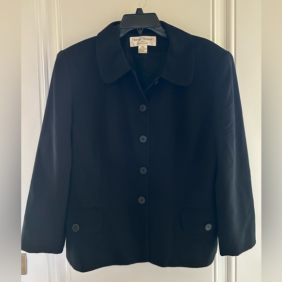 Rena Rowan for Saville Black Blazer in Size 14 - Picture 1 of 3